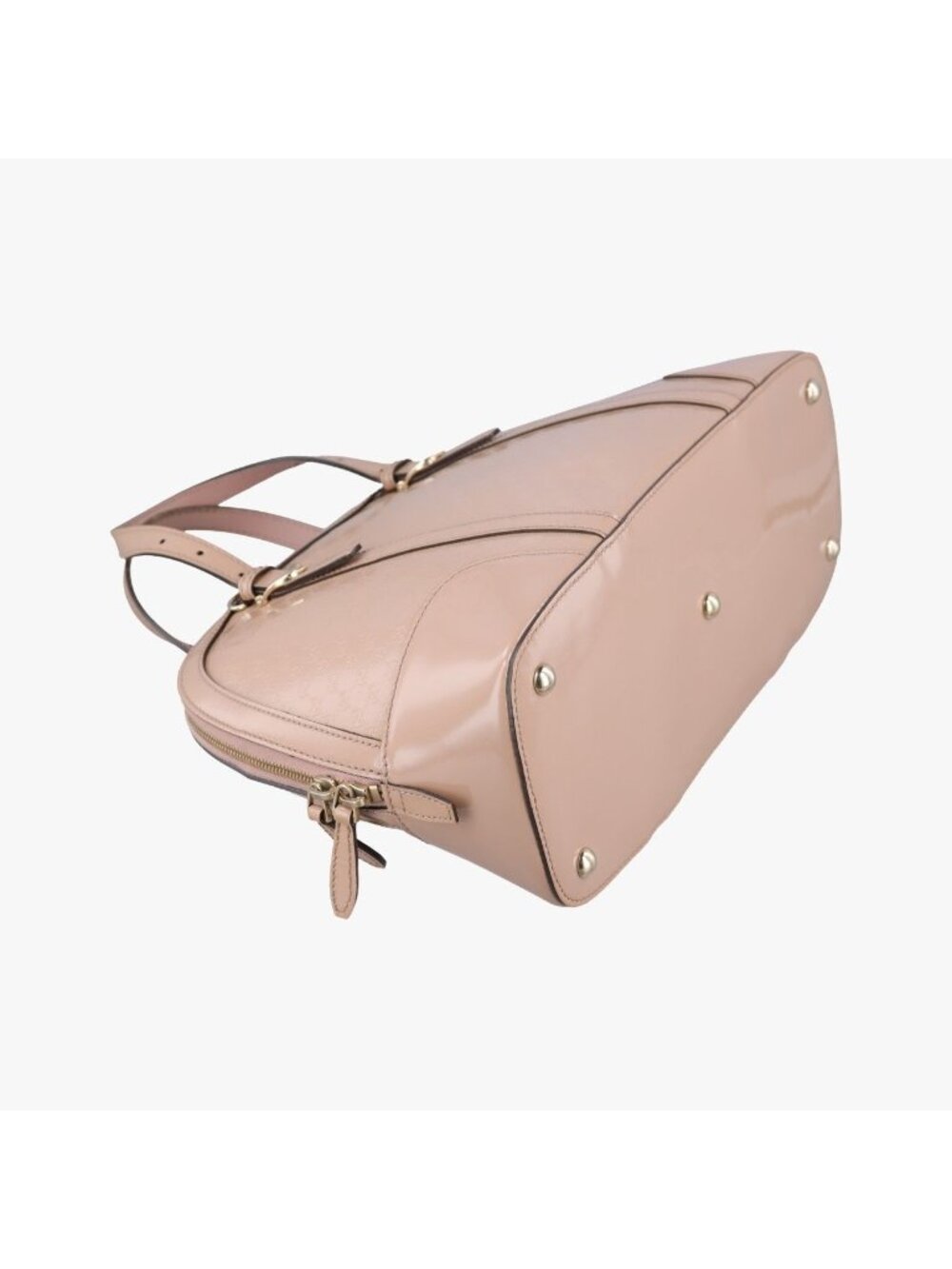 Gucci Micro Guccissima Beige Patent - Picture 5 of 16